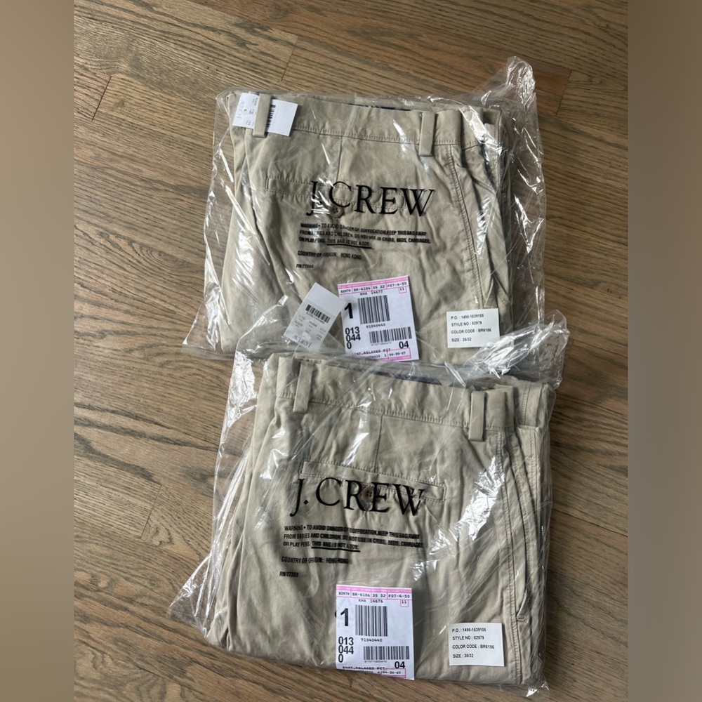 J. CREW 35/33 Tan Pants